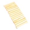 VILLFUL Hamster Toy - Natural Wood Bridge view 1