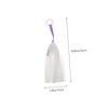 Face Shower Foam Net with Drawstring, Polyester and Nylon view 2