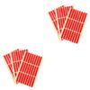 minkissy 6-Piece Nail Glue Stickers, Adhesive Tabs for Nails, Self-Adhesive Nail Stickers, Crystal Manicure Tool, Red Double-Sided Tape view 1