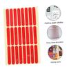 minkissy 6-Piece Nail Glue Stickers, Adhesive Tabs for Nails, Self-Adhesive Nail Stickers, Crystal Manicure Tool, Red Double-Sided Tape view 2