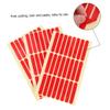 minkissy 6-Piece Nail Glue Stickers, Adhesive Tabs for Nails, Self-Adhesive Nail Stickers, Crystal Manicure Tool, Red Double-Sided Tape view 3