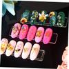 minkissy 6-Piece Nail Glue Stickers, Adhesive Tabs for Nails, Self-Adhesive Nail Stickers, Crystal Manicure Tool, Red Double-Sided Tape view 4
