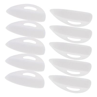 FRCOLOR 30-Pair Silicone Eyelash Lift Pads, Reusable Eye-Shaped Curling Shields