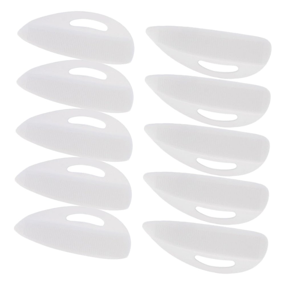 FRCOLOR 30-Pair Silicone Eyelash Lift Pads, Reusable Eye-Shaped Curling Shields