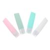 FRCOLOR 8-Piece Silicone Travel Bottles, Refillable and Leakproof, Pastel Colors view 1