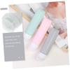 FRCOLOR 8-Piece Silicone Travel Bottles, Refillable and Leakproof, Pastel Colors view 3