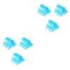 Healeved 6-Piece Manual Toothpaste Tube Squeezers with Elastic Opening, Compact and Space-Saving view 1