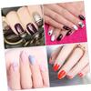 minkissy 120 Rolls Nail Art Sticker Strips, Gold and Silver Thread Nail Decals view 2