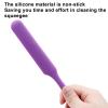 Coufce 3-Piece Silicone Wax Spatulas, Nonstick, Orange/Yellow/Purple view 3