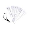 FOMIYES 3-Piece Eyebrow Stencils, Versatile Shapes for Precise Drawing and Styling, Reusable Beauty Tools view 2