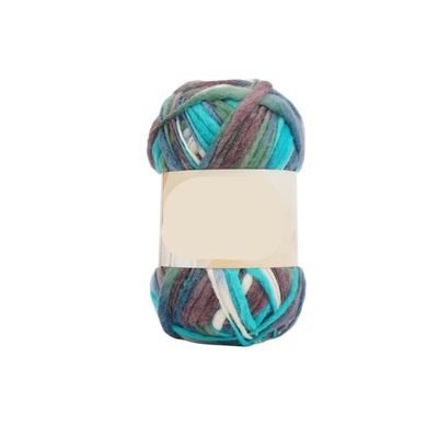 Hand-Knitted Scarf Yarn, Yarn Needle, Beanie, Novelty Yarn (Color: 04)