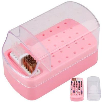 Casiler 2-in-1 Nail Bit Holder, 30-Hole Organizer