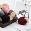 50 g Hand-Knitting Wool Yarn for Sweaters, Scarves, and Hats, Medium Weight, DF205 view 3