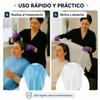MUNTRADE Disposable Hairdressing Capes, Waterproof, 84 x 110 cm, White, 100 cm view 3