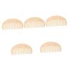 FOMIYES 5-Piece Wide-Tooth Comb Set for Wet, Curly Hair and Styling view 1