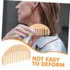 FOMIYES 5-Piece Wide-Tooth Comb Set for Wet, Curly Hair and Styling view 3