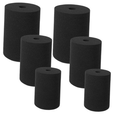 Lurrose 12-Piece Cup Turner Sponge Inserts, Various Sizes, Durable and Flexible, Compatible with Ceramic Cups