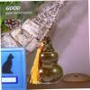 WOONEKY Handmade Green Ceramic Pet Urn for Dogs and Cats view 4