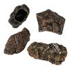 3-Piece Miniature Resin Rock Decor for Aquariums and Plants view 1