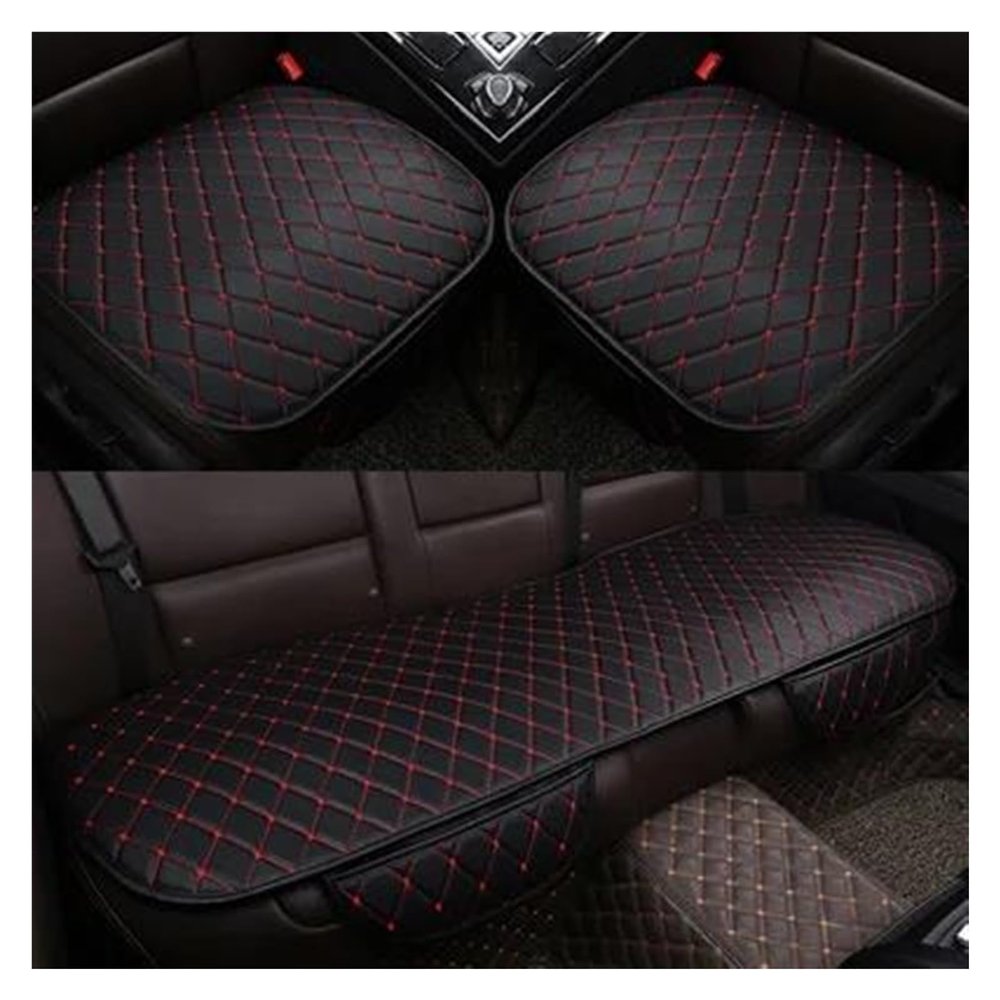 SYLTER PU Leather Car Seat Cover Set for BMW 3 Series E93 F30 F31 F34 F35 G20 G21 G28, Color 4