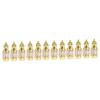 FRCOLOR 12-Piece Brown Roll-On Bottles for Essential Oils, Leakproof Refillable Travel Bottles for Perfume and Aromatherapy view 1