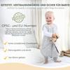 Baby Sleeping Bag with Feet, Organic Cotton, 1.0 TOG, All-Season 2-Pack view 3