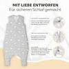 Baby Sleeping Bag with Feet, Organic Cotton, 1.0 TOG, All-Season 2-Pack view 4