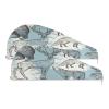 YOUJUNER 2-Pack Deer, Wolf, Fox & Bear Hair Turbans view 1