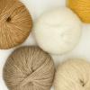 25 g Mohair DIY Craft Material (Color: Dark Khaki) view 3
