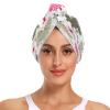 YOUJUNER 2-Pack Dinosaur Hair Turban Towels, Absorbent Quick-Drying Hair Wraps for Women, Girls & Children view 2