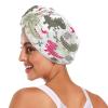 YOUJUNER 2-Pack Dinosaur Hair Turban Towels, Absorbent Quick-Drying Hair Wraps for Women, Girls & Children view 3