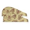 YOUJUNER 2-Pack Hair Turbans, Vintage Butterfly Pattern, Highly Absorbent, Quick-Drying Hair Towels view 1