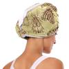 YOUJUNER 2-Pack Hair Turbans, Vintage Butterfly Pattern, Highly Absorbent, Quick-Drying Hair Towels view 4
