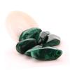 Healvian 3-Piece Natural Polished Malachite Stones view 2