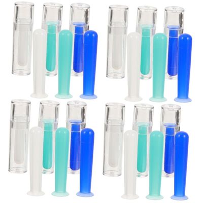 Healvian 24-Piece Contact Lens Applicators, Silicone Suction Cups for Soft Lenses, Portable and Easy to Use