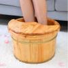ZXNANA Wooden Foot Bath Tub with Lid view 4