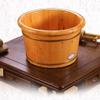 Wooden Foot Bath Bucket, Foot Soaking Basin, Spa and Sauna Tub (Color: B) view 3