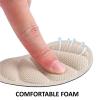 Shoe Heel Cushion Inserts for Loose Shoes, Gray, 6 Pieces view 2
