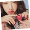 FRCOLOR 12-Piece Empty Heart-Shaped Makeup Containers with Mirror view 4