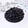 RUAJOGYNVM HETOCO Natural Black Obsidian Quartz Crystal Polished Chip Stone, 100h, 57 mm view 4