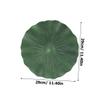 Yardwe 9-Piece Floating Lotus Leaves for Ponds and Aquariums, Realistic Water Plant Decor for Fish Tanks and Garden Landscapes, Low-Maintenance and Durable view 2