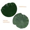 Yardwe 9-Piece Floating Lotus Leaves for Ponds and Aquariums, Realistic Water Plant Decor for Fish Tanks and Garden Landscapes, Low-Maintenance and Durable view 3