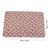 Yardwe Beige Fleece Mat for Dogs or Cats view 2