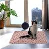 Yardwe Beige Fleece Mat for Dogs or Cats view 4