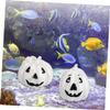 SEWOART 2-Piece Funny Pumpkin Decoration for Aquariums view 2