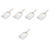 Yardwe 5-Piece Stainless Steel Cat Litter Scoops with Large Scoop Head view 1