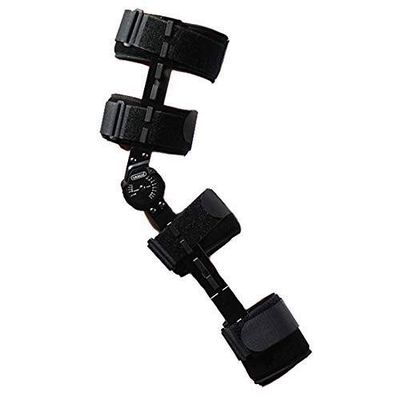 Foldable ROM Knee Brace, Medical Knee Immobilizer, Adjustable Full-Leg Stabilizer Splint
