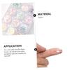 FRCOLOR 2-Piece Bottle Nail Stickers with Stars and Moons, Glitter Sequin Stickers for Creative Nail Art view 4