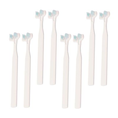 BUGUUYO 8-Pack Dog and Cat Toothbrushes