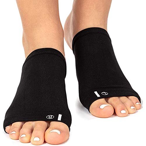 Lckiioy Arch Support Brace for Flat Feet, 2 Pairs, Plantar Fasciitis Support Brace